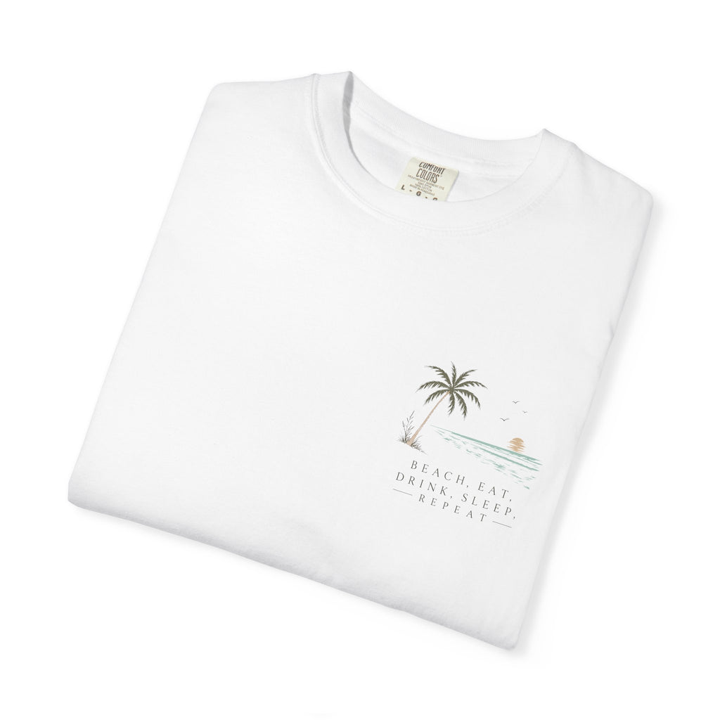 Beach Day Palm Tree T-Shirt —  Casual Summer Tee