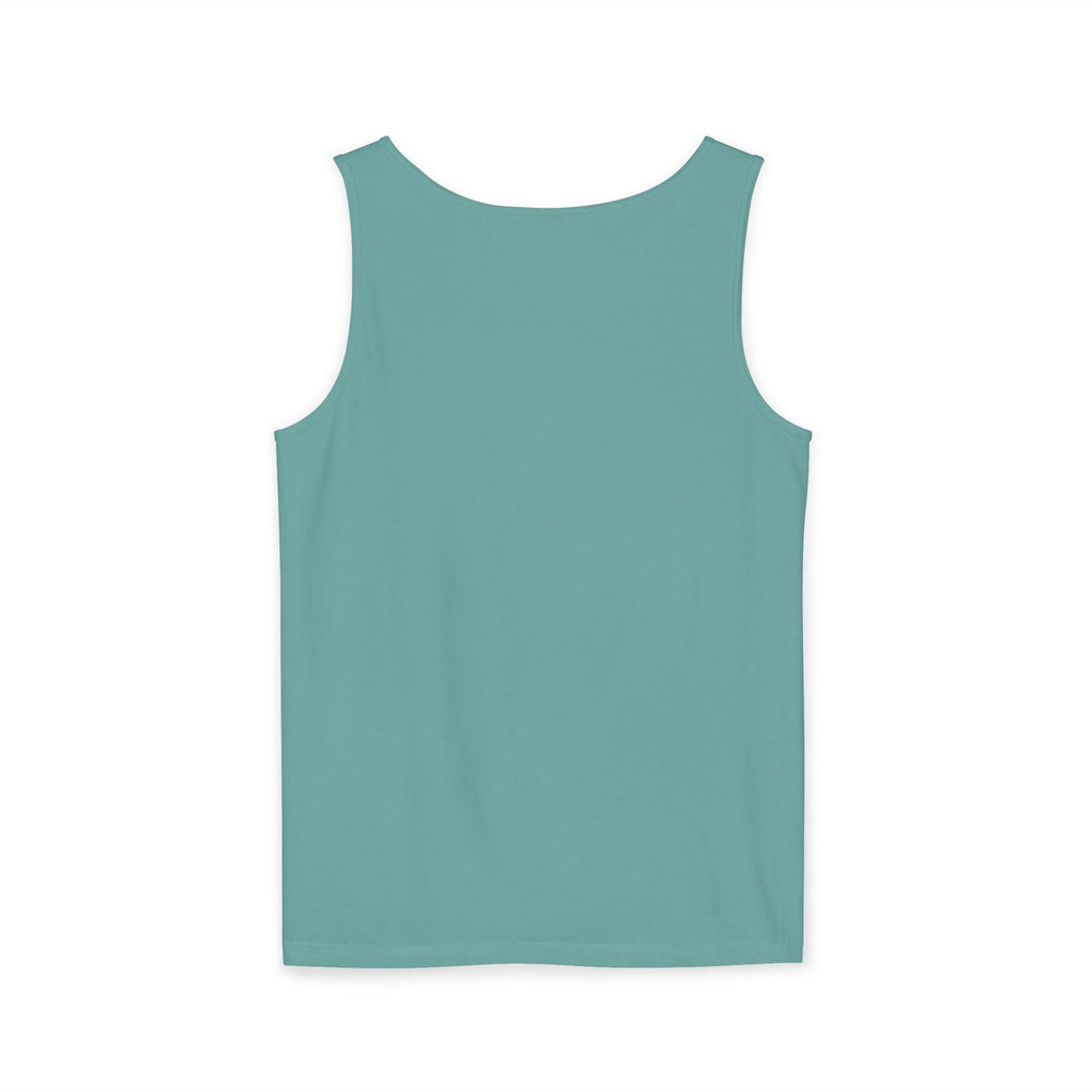 Sand and Tan Beach Tank Top — Vintage Surf Graphic