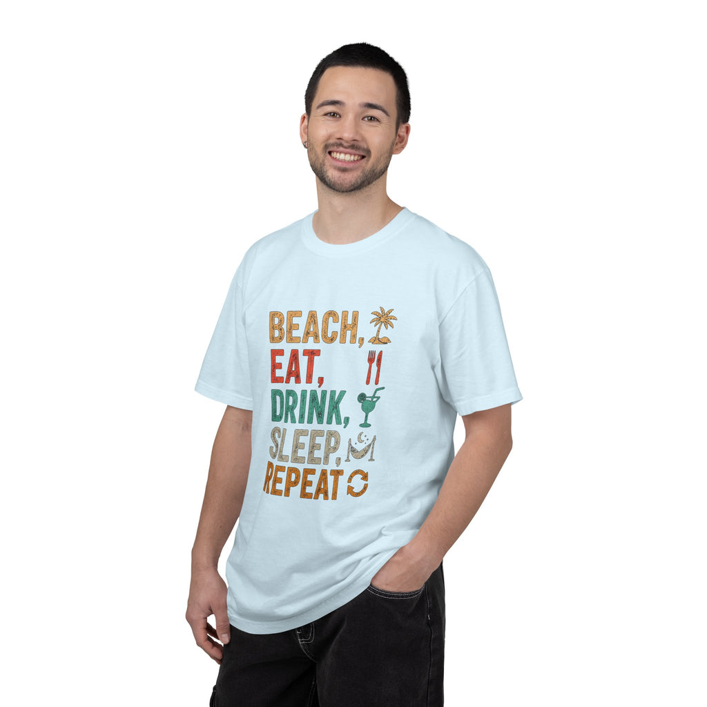 Beach Eat Drink Sleep Repeat T-Shirt