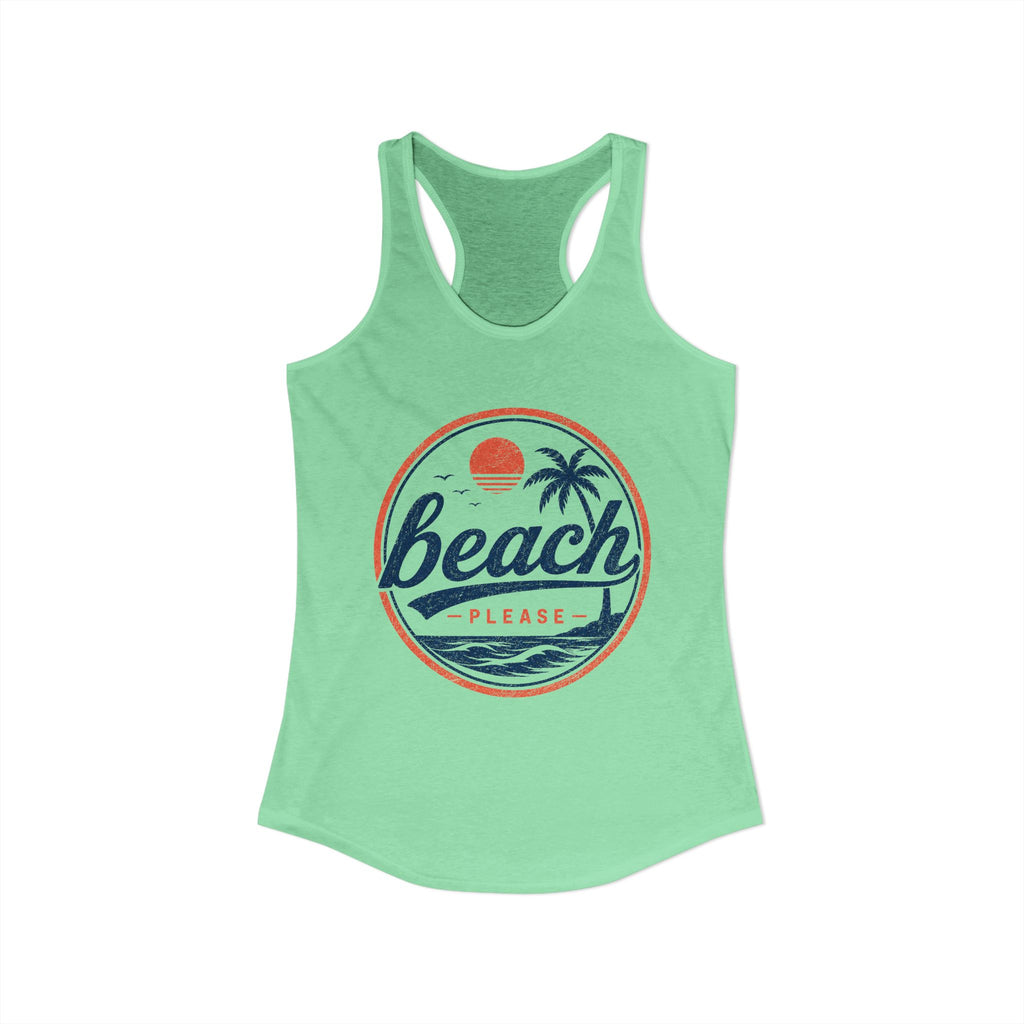 Vintage Beach Please Tank