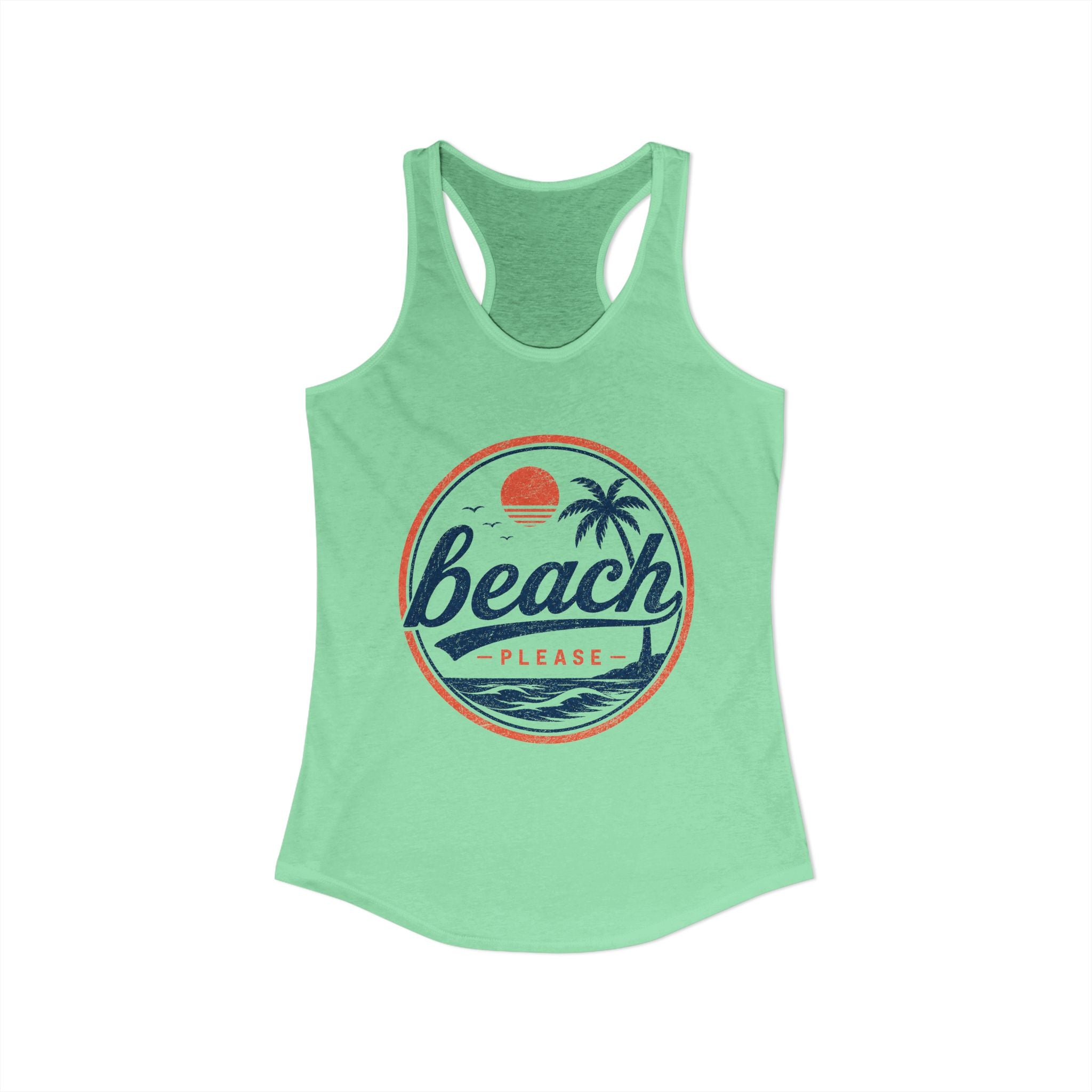 Vintage Beach Please Tank