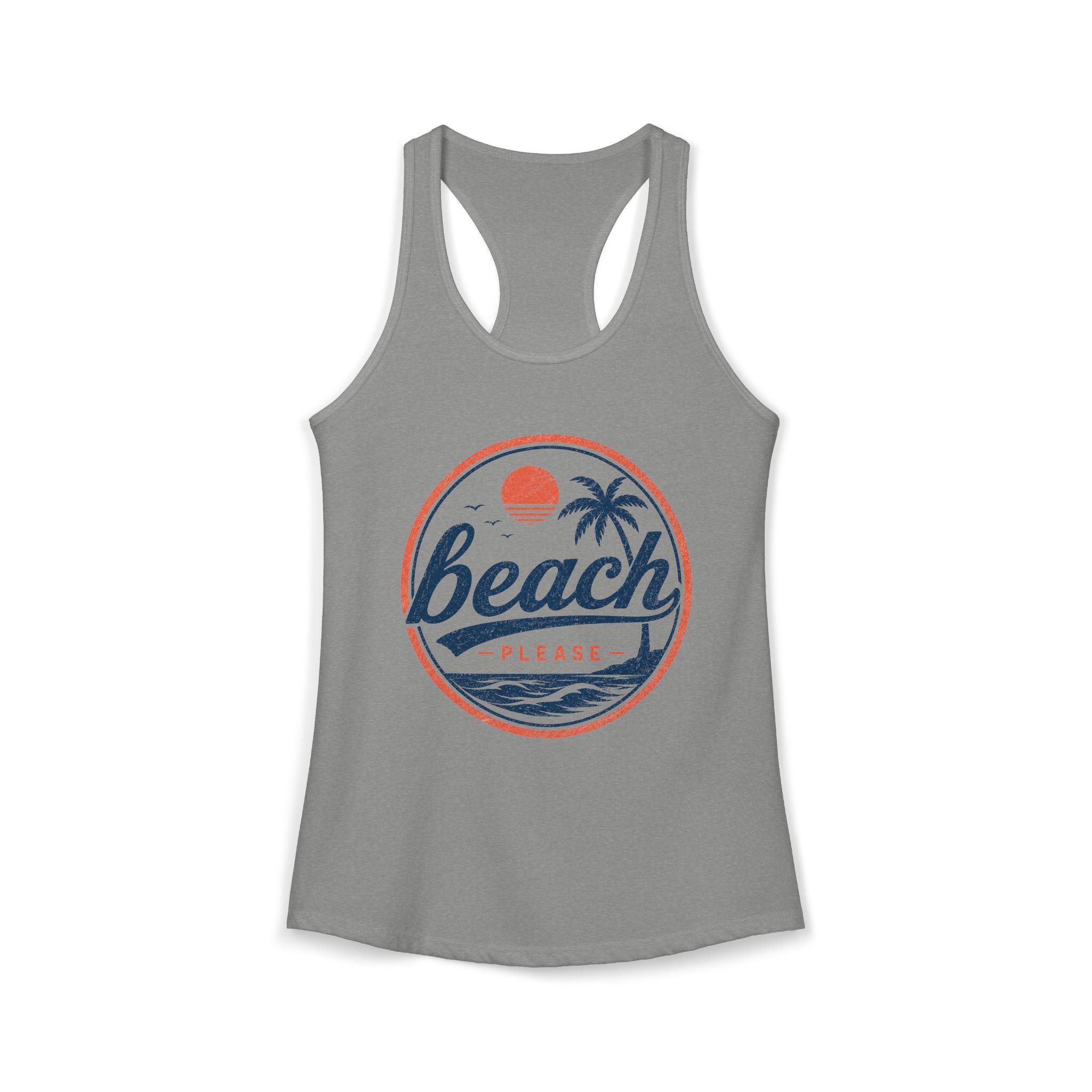 Vintage Beach Please Tank