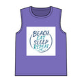 Beach Eat Sleep Repeat Tank