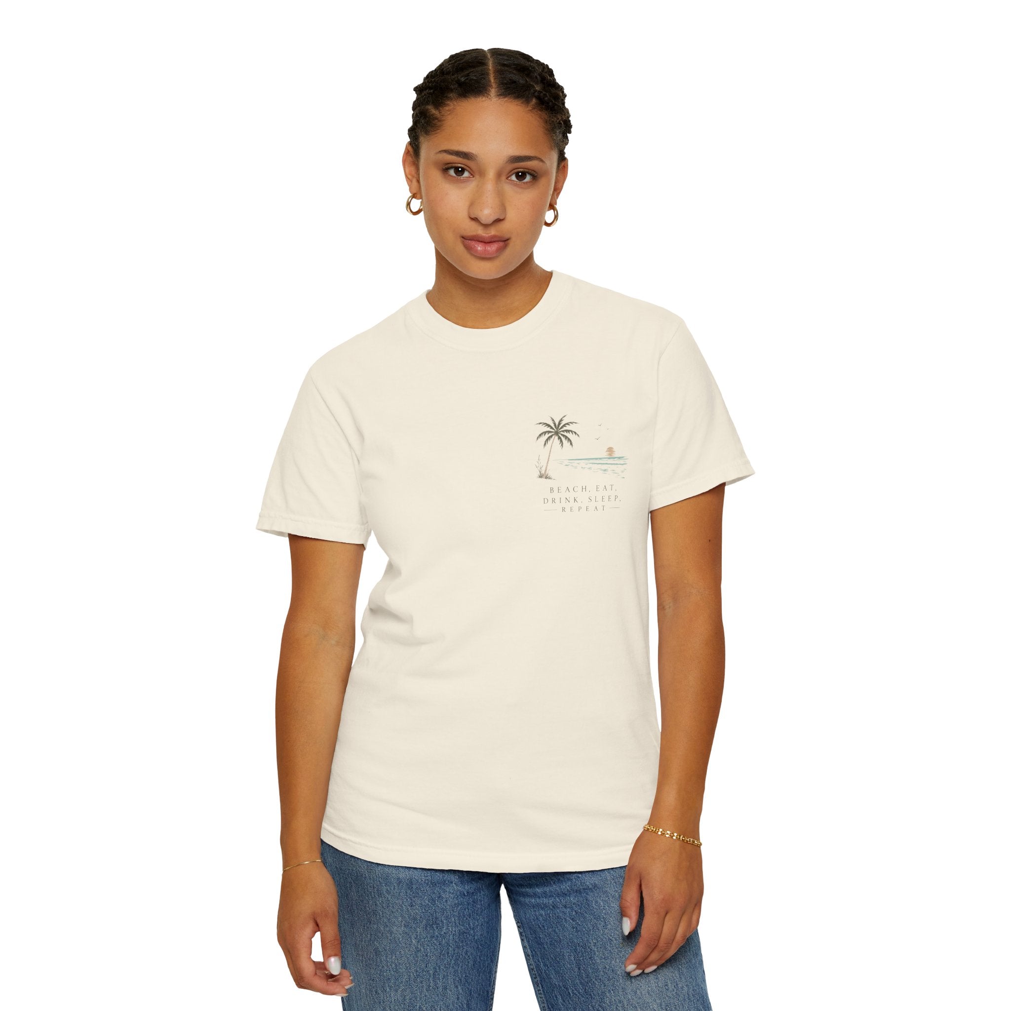 Beach Day Palm Tree T-Shirt —  Casual Summer Tee