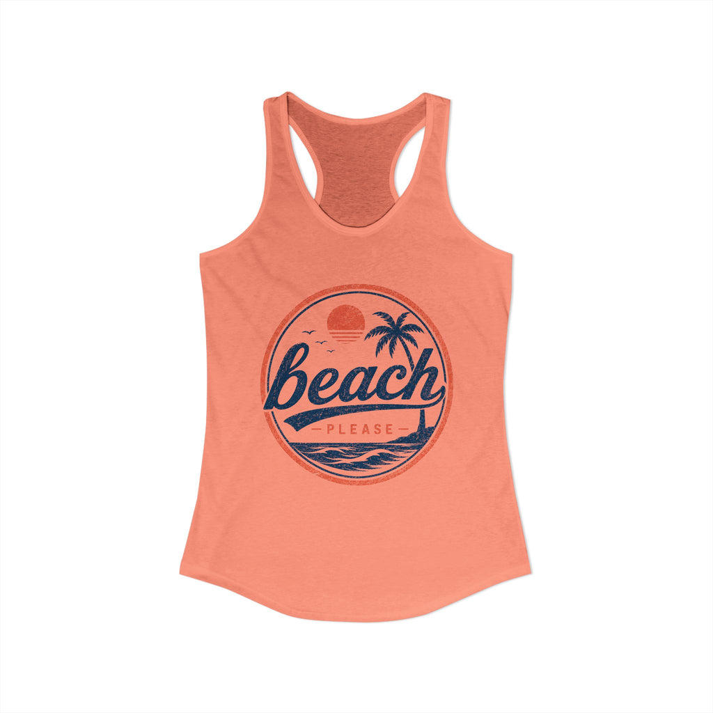 Vintage Beach Please Tank