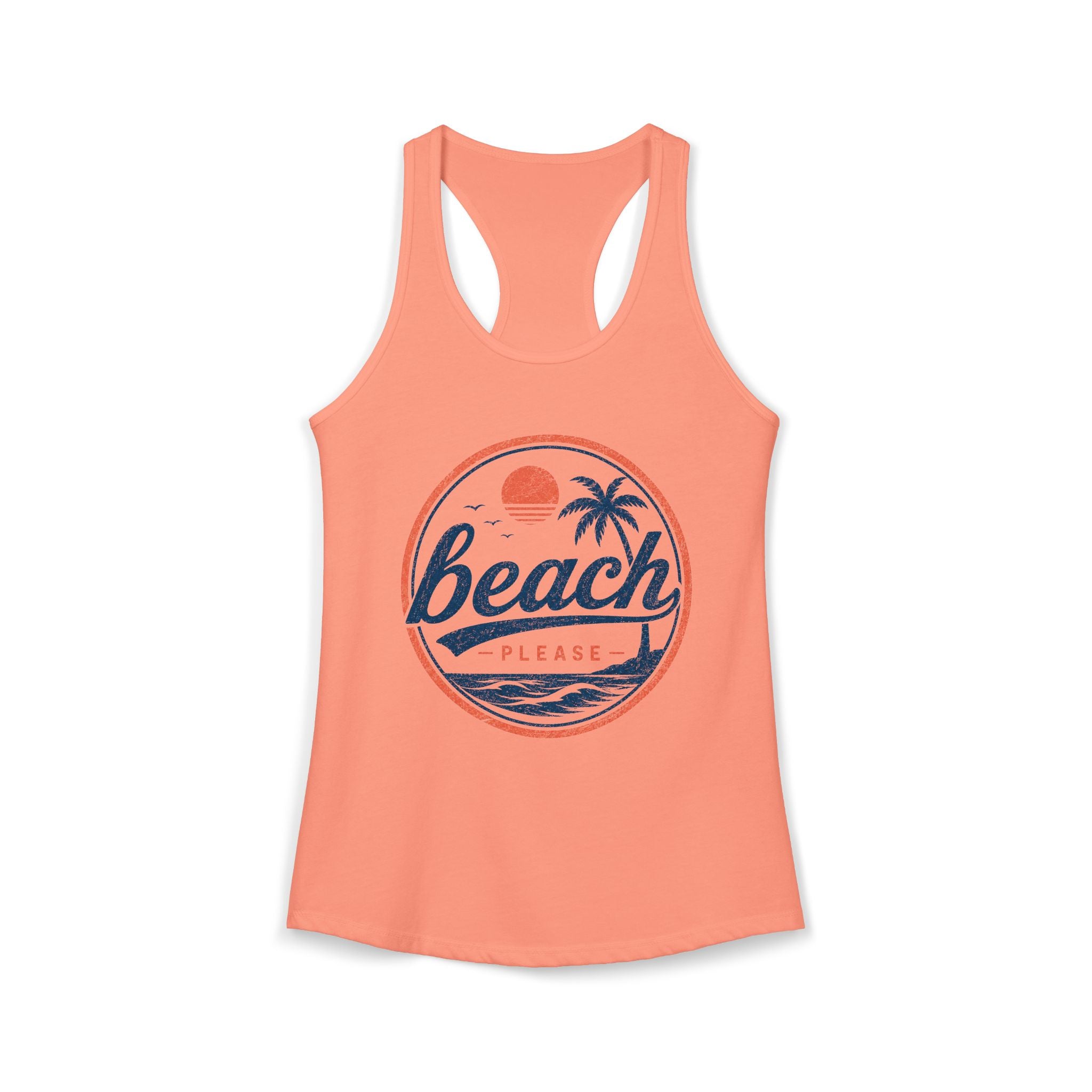 Vintage Beach Please Tank