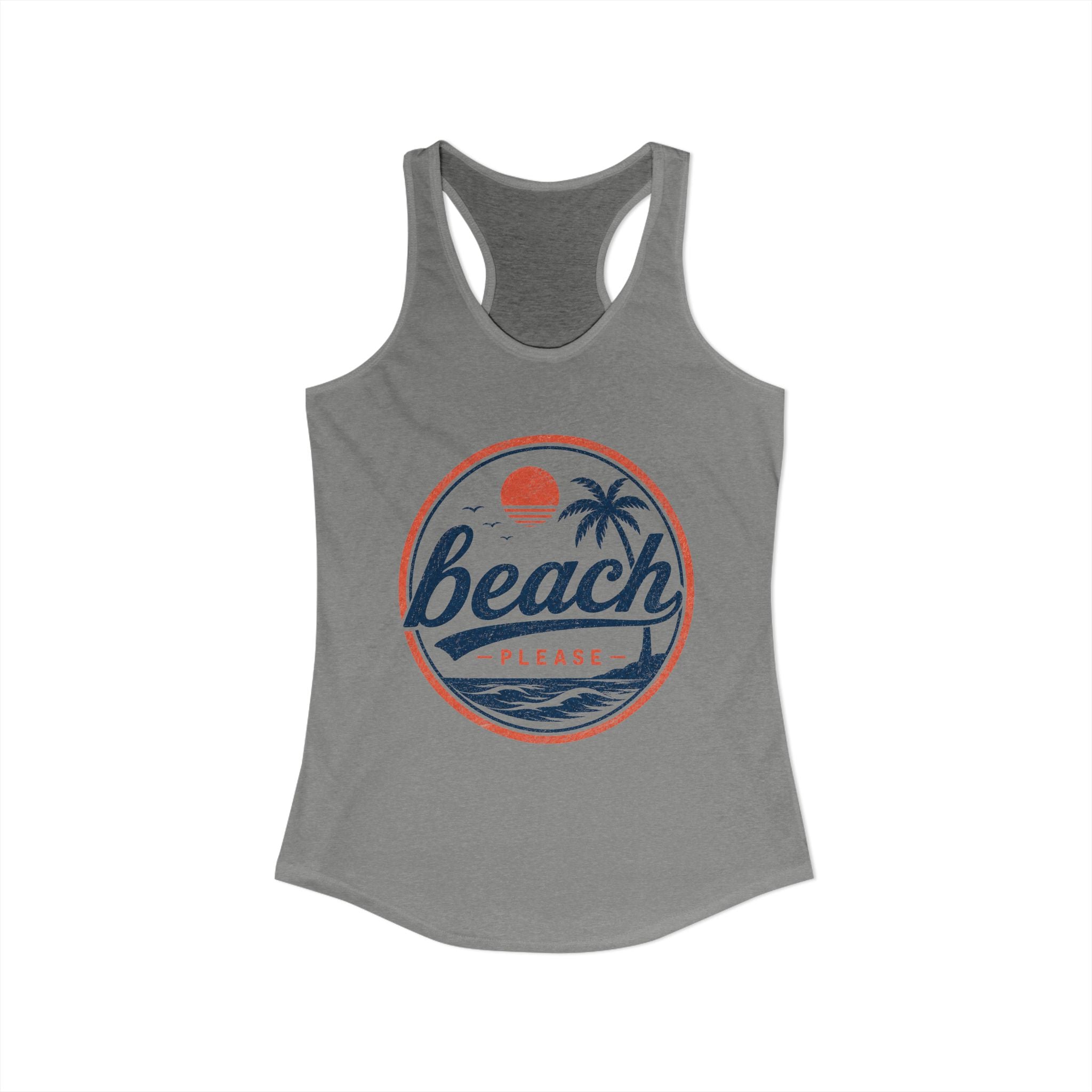 Vintage Beach Please Tank