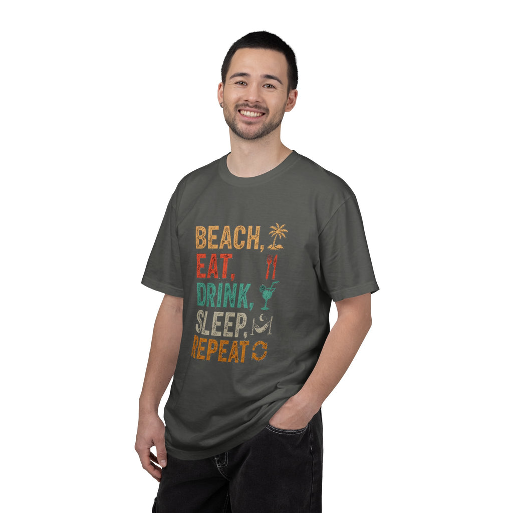 Beach Eat Drink Sleep Repeat T-Shirt