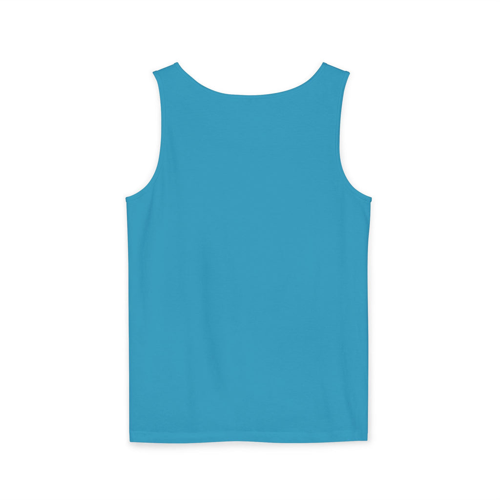 Sand and Tan Beach Tank Top — Vintage Surf Graphic