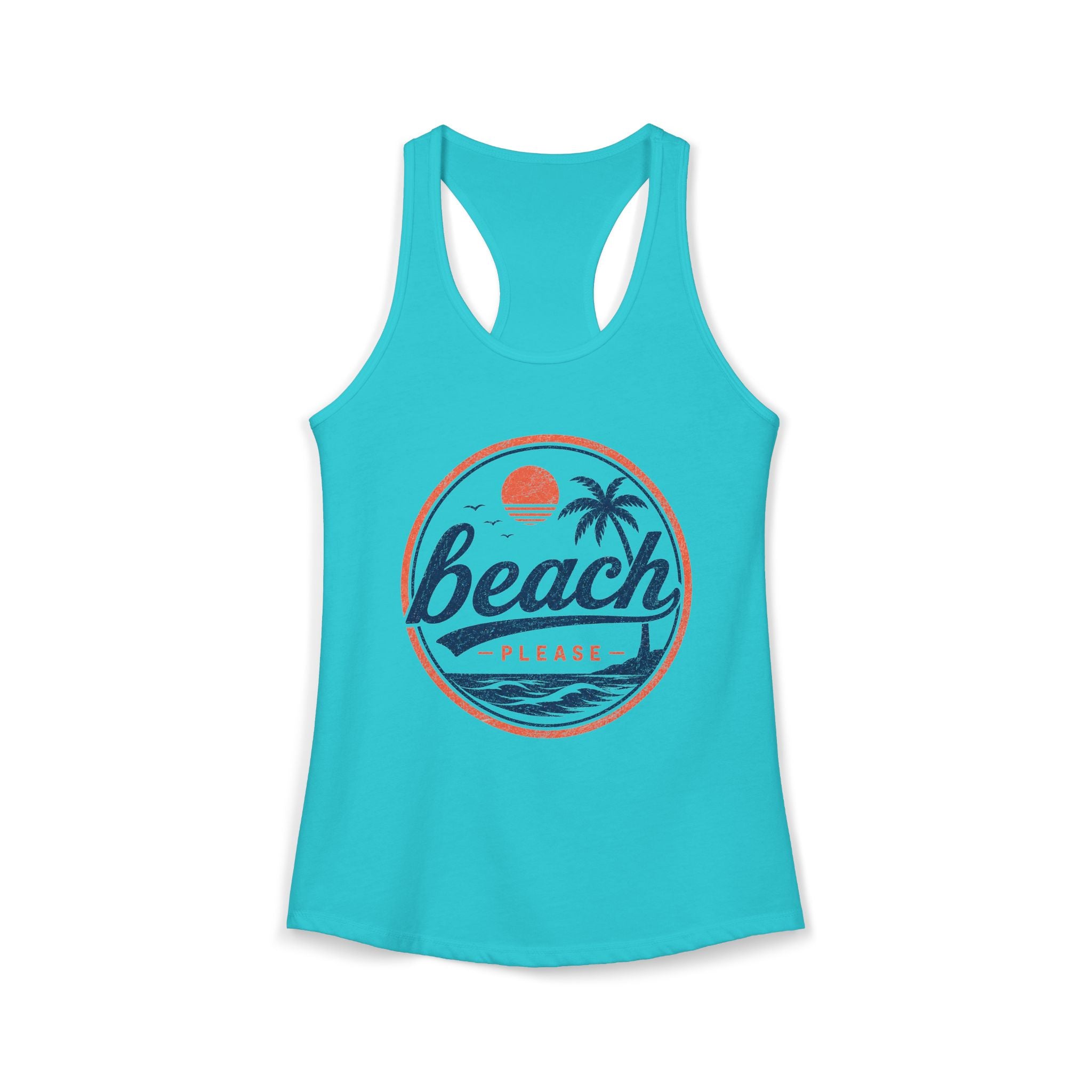 Vintage Beach Please Tank