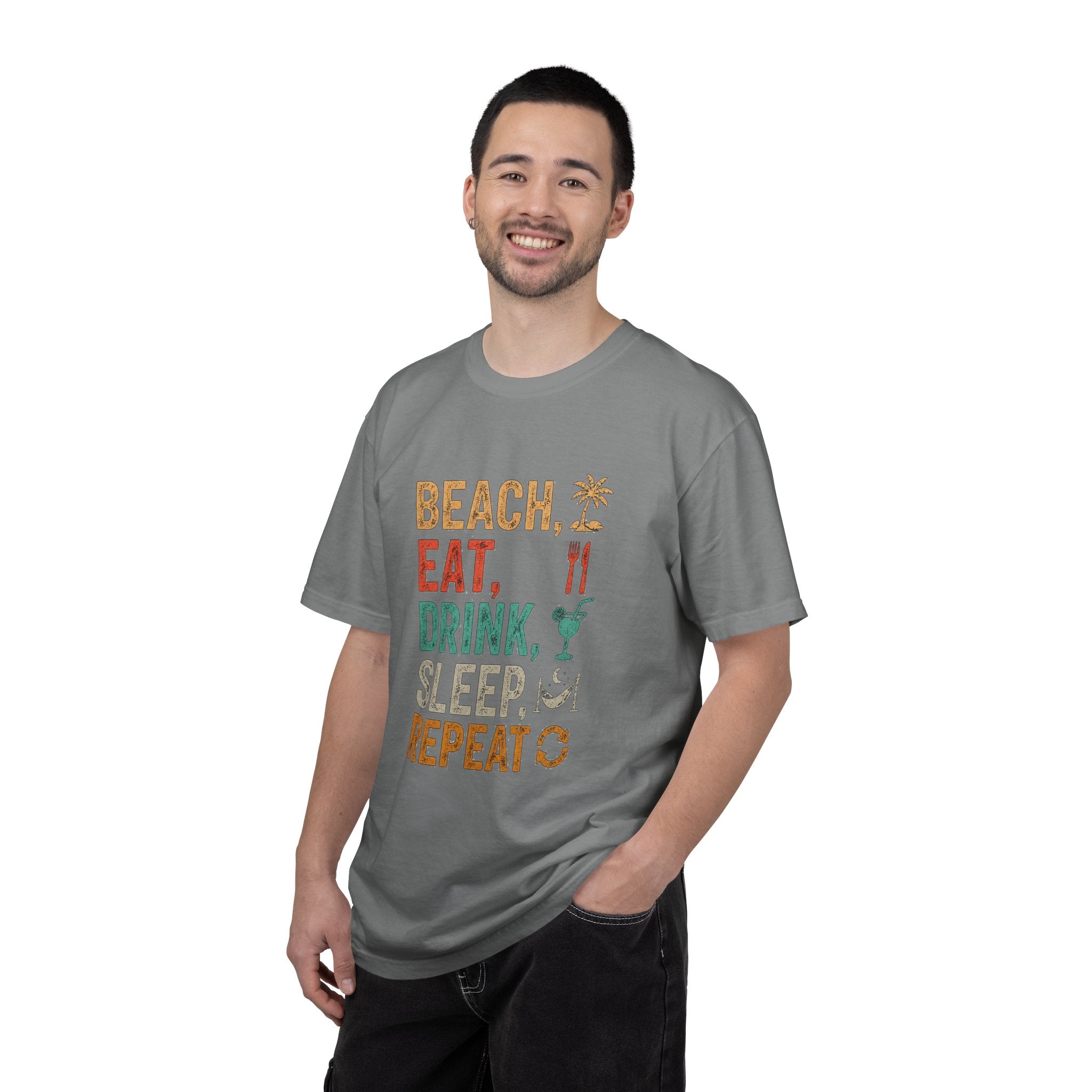 Beach Eat Drink Sleep Repeat T-Shirt