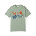 Beach Please T-Shirt — Retro Surf Graphic Tee