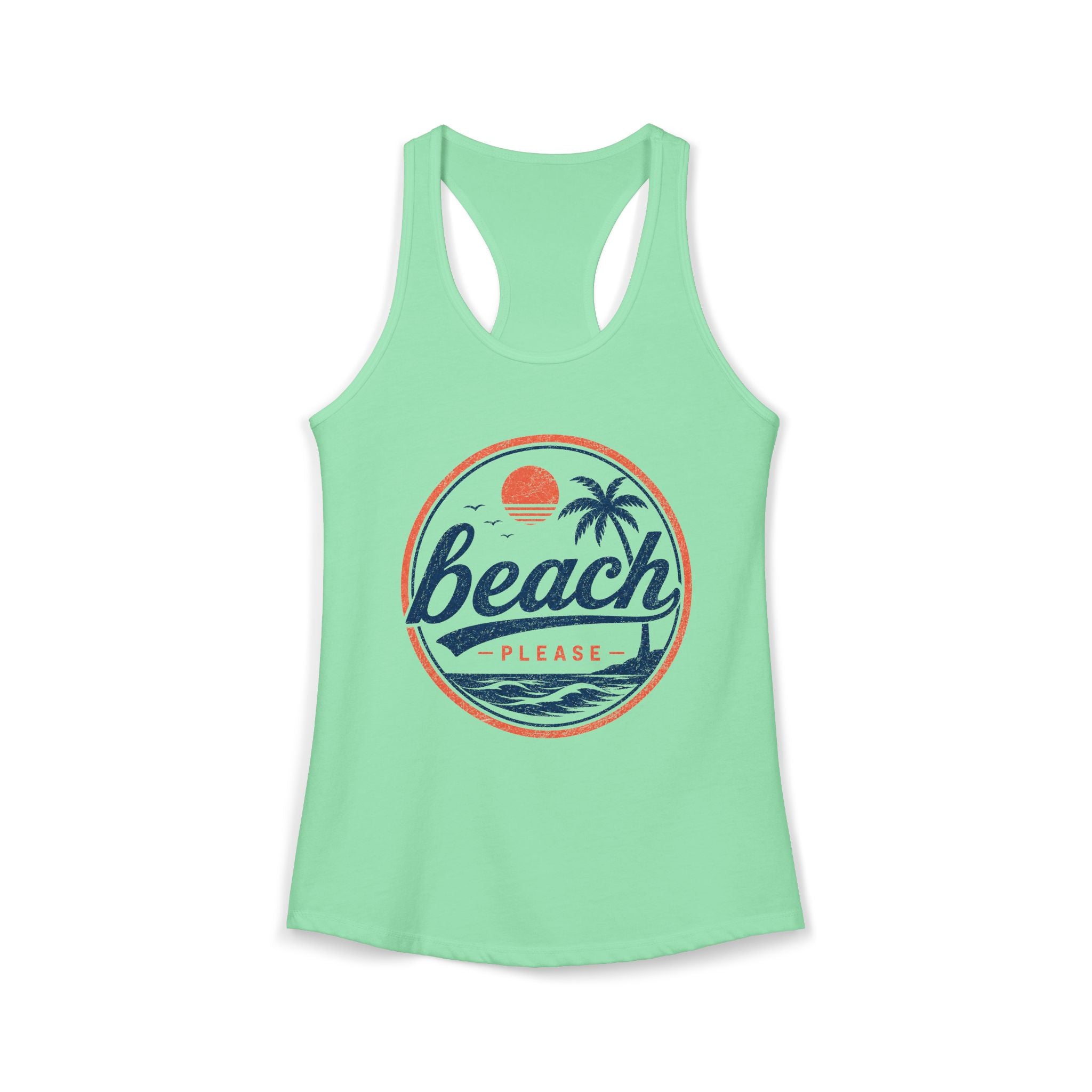 Vintage Beach Please Tank