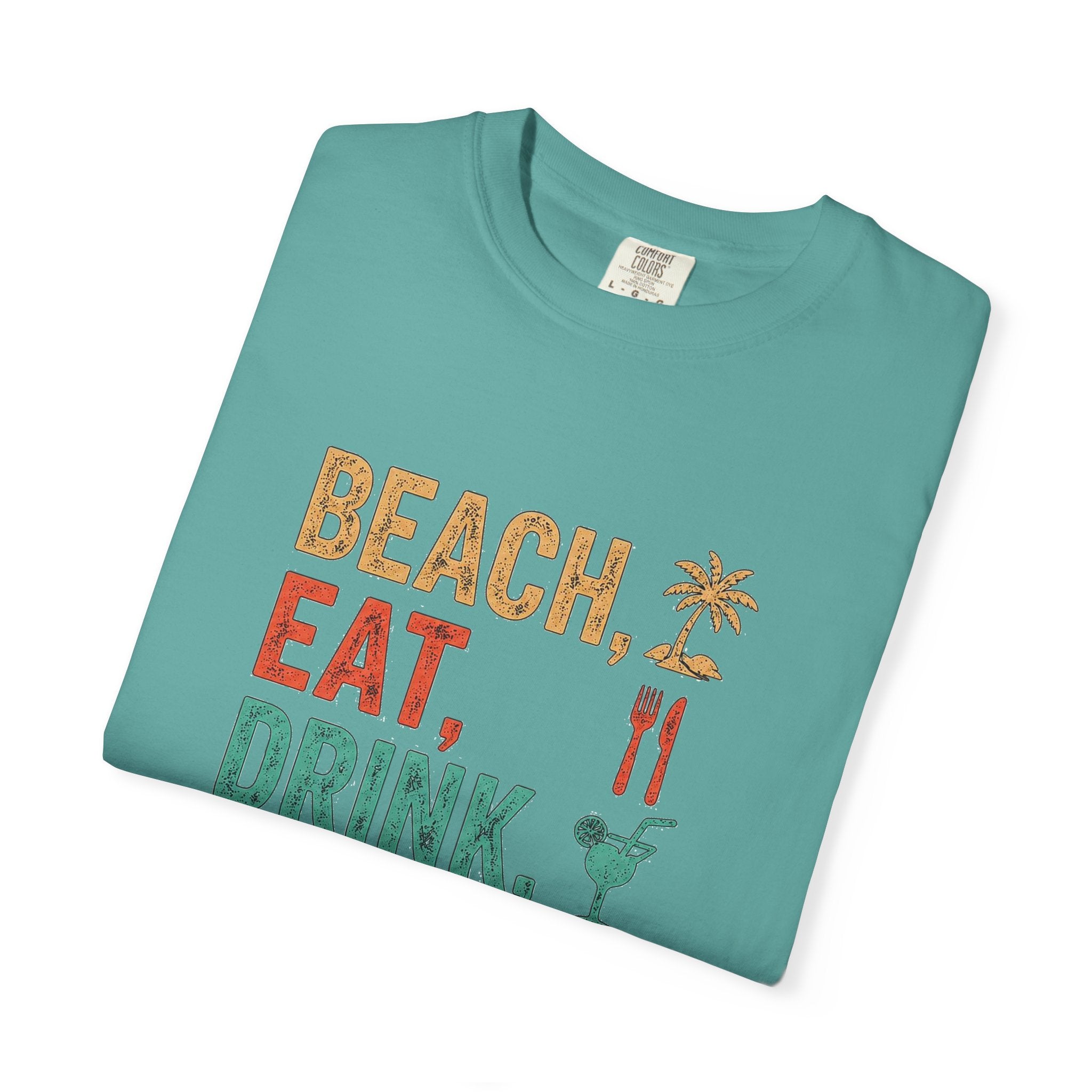Beach Eat Drink Sleep Repeat T-Shirt