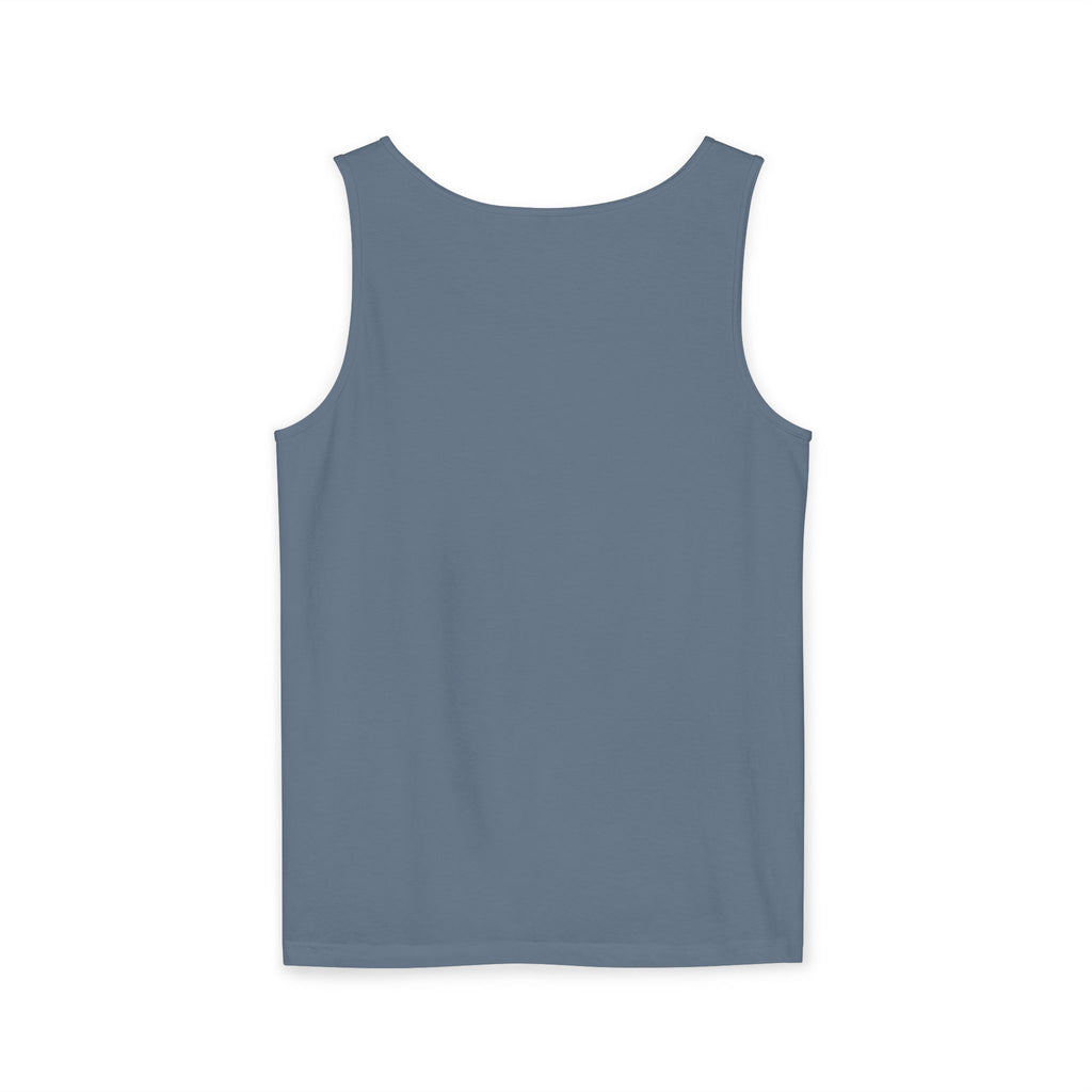 Sand and Tan Beach Tank Top — Vintage Surf Graphic