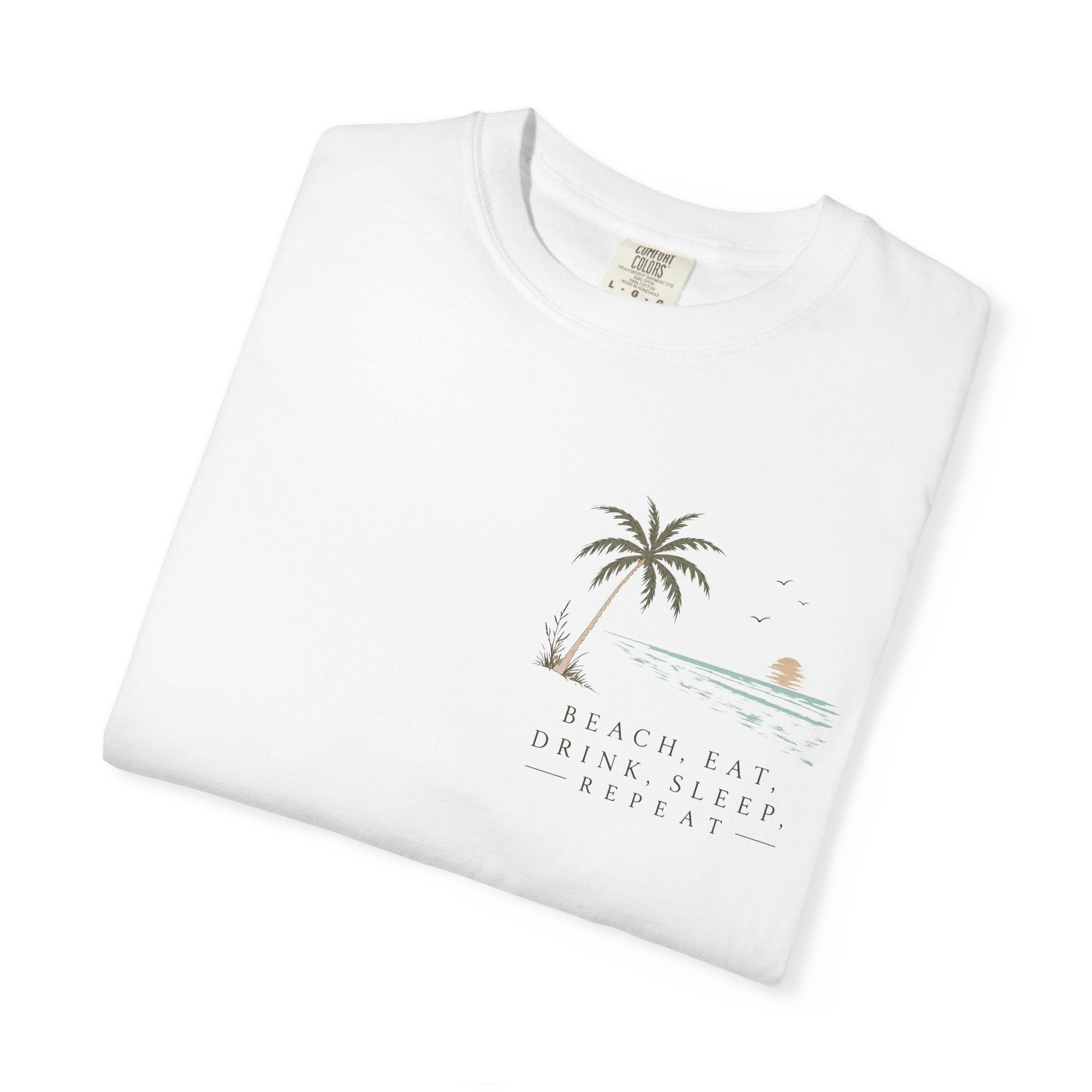 Beach Day Palm Tree T-Shirt — 'Beach Day, Every Day' Casual Summer Tee
